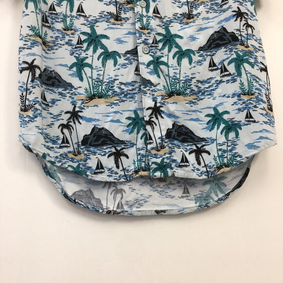 Northwest Territory Men's Short Sleeve Button Down Beachy Hawaiian Shirt Size S - Picture 4 of 7